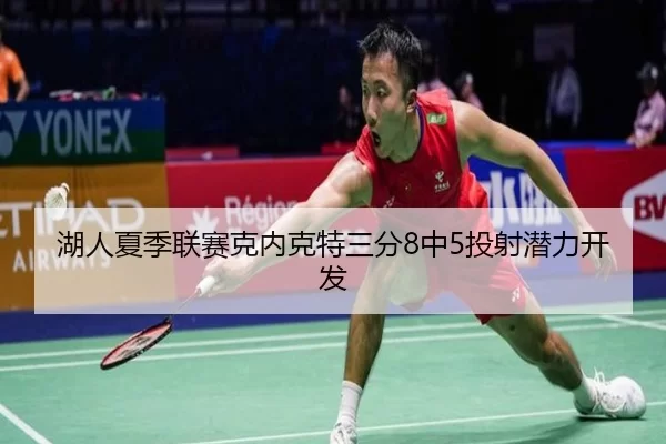 湖人夏季联赛克内克特三分8中5投射潜力开发